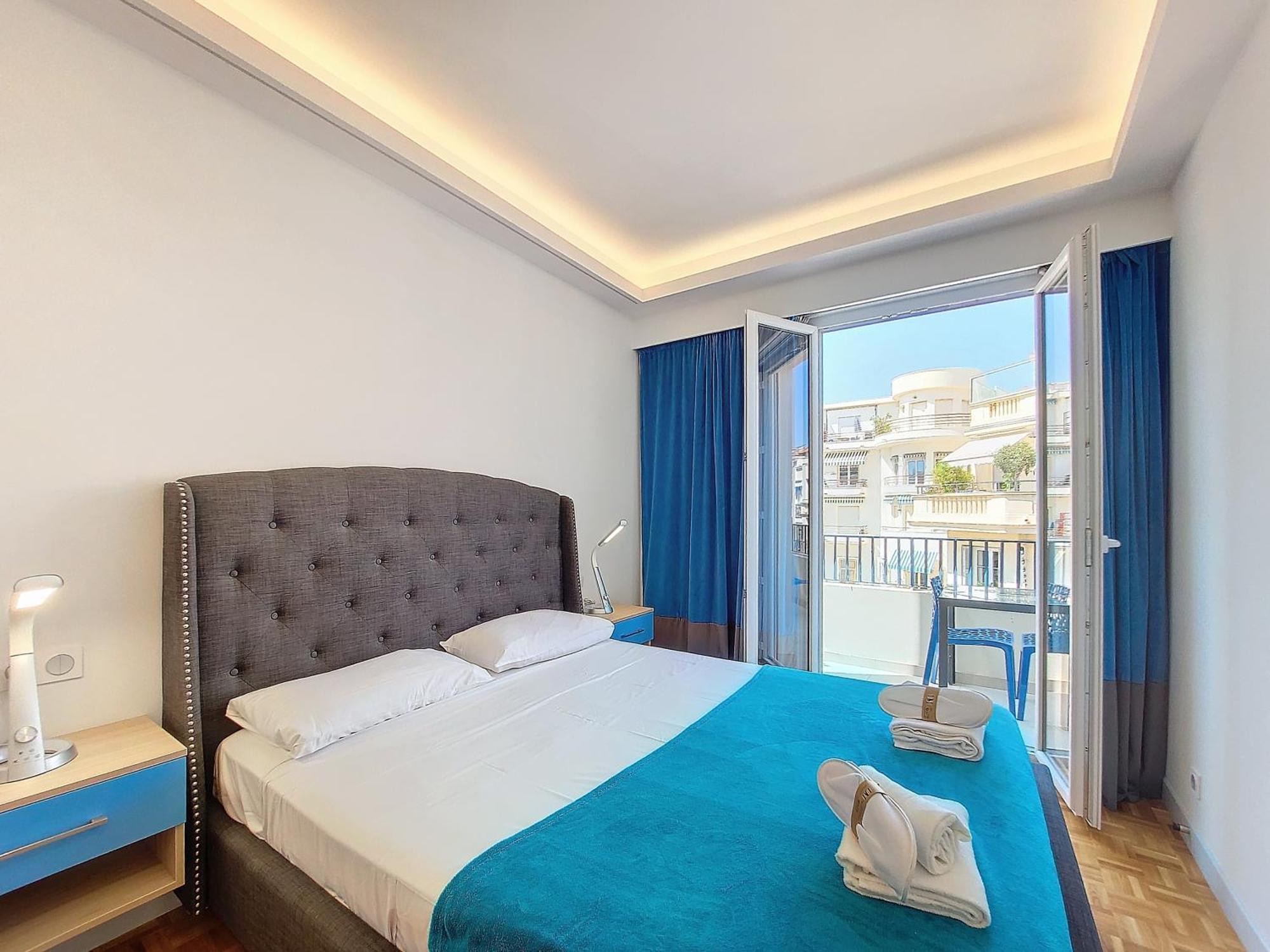 Nestor&jeeves - Bleu Azur Vue - - Very Close Sea Appartement *
